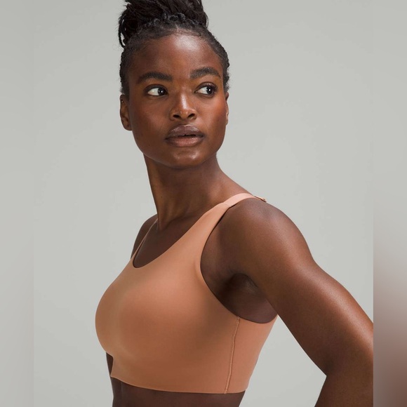 Lululemon Athletica Dusty Clay In Alignment Bra *Light Support Sports Bra 38G - Picture 3 of 10
